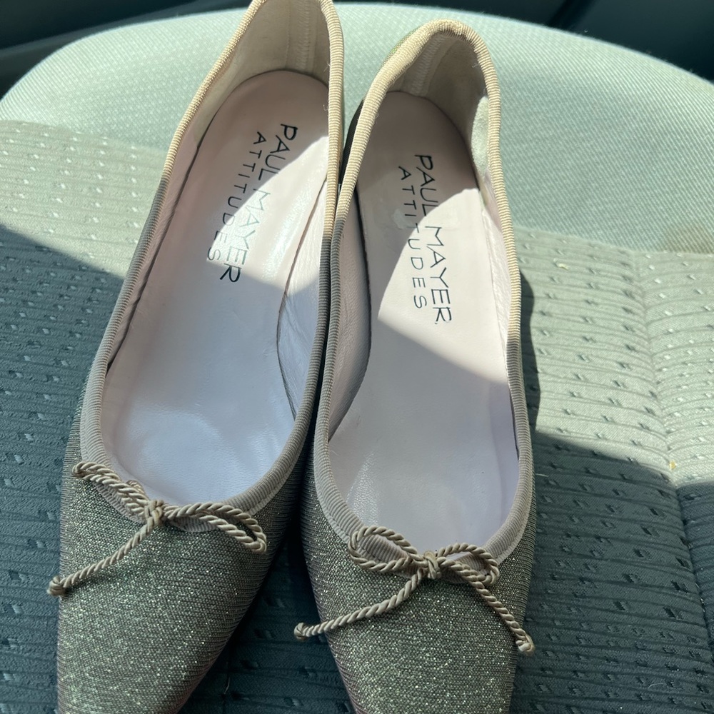 Paul Mayer Royal Pointed Toe Kitten Heel - Picture 3 of 4